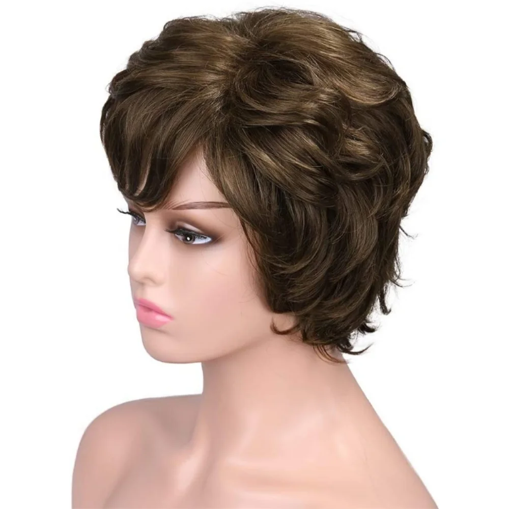 Blooming Hair Layered Short Wig